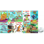 Scholastic Leveled Readers: Level 1 Collection (10 Books & CD)