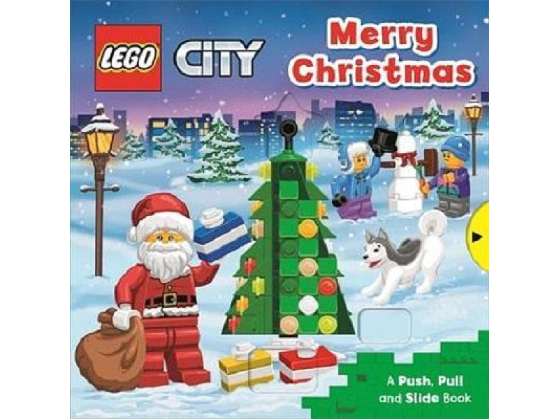 LEGO® City Merry Christmas: A Push, Pull and Slide Book