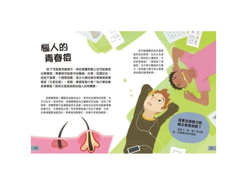 我的身體怎麼啦？女孩青春期手冊