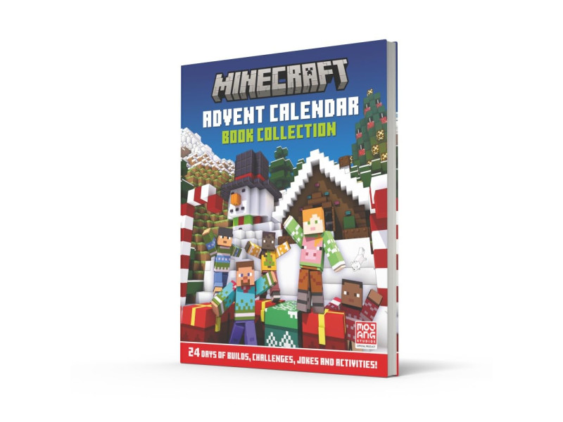 Minecraft Advent Calendar: Book Collection: 24 days of Builds, Challenges, Jokes and Activities! (2024年11月下旬發貨)