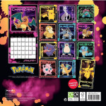 Official Pokemon Square Calendar 2025 (英國直送)