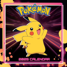 Official Pokemon Square Calendar 2025 (英國直送)