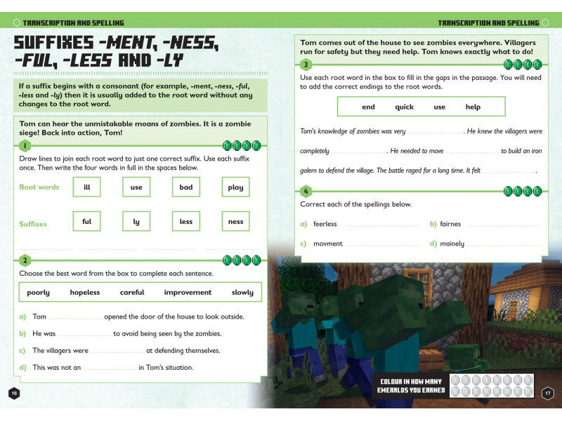 Minecraft English Ages 6-7