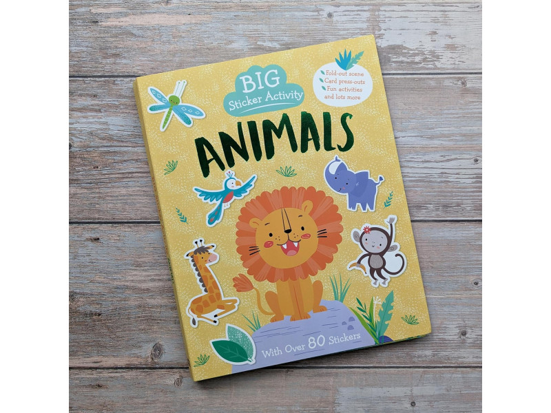 Wild Animals (Big Sticker Activity)