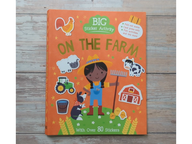 On the Farm (Big Sticker Activity)