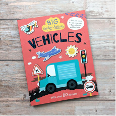 Vehicles (Big Sticker Activity)