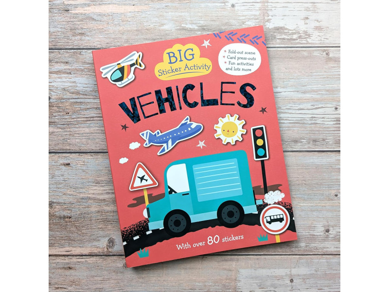 Vehicles (Big Sticker Activity)