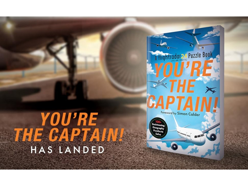 You’re the Captain!: A Flightradar24 Puzzle Book